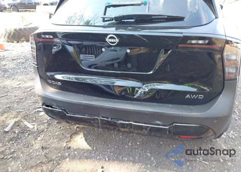 2025 Nissan Kicks Sv Intelligent Awd z USA, uszkodzony, nr VIN 3N8AP6CB3SL391378